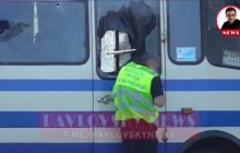 Стрельба из автобуса в Луцке попала на видео
