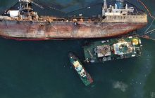 Аварійний танкер Delfi не встигнуть прибрати з одеського пляжу до 24 серпня - виконавець робіт