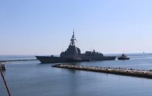 Военные корабли НАТО зашли в порт Одессы (фото, видео)