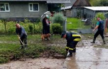 Мощный ливень затопил села на Закарпатье (видео)