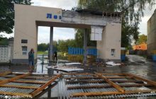 В Хмельницкой области пронесся ураган с градом (фото)