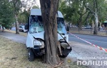 У Миколаєві маршрутка протаранила дерево: постраждали пасажири (фото, відео)