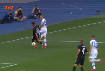 Динамо - Зоря - 1:1. Відео голу Циганкова