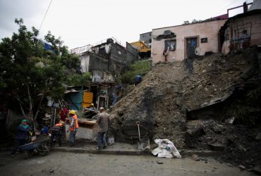 Aftermath of Hurricane Hanna in Mexico