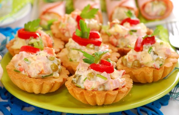 Яркие и вкусные тарталетки: как приготовить аппетитную закуску