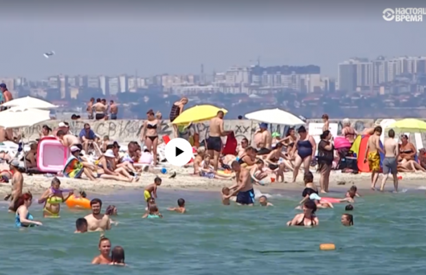 Журналисты показали, что происходит на одесских пляжах во время карантина (видео)