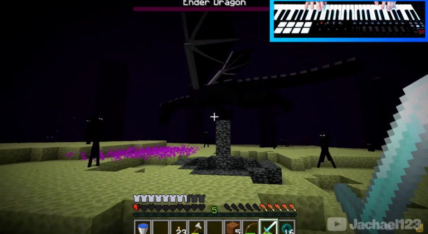 "Так звучат мои кошмары": игрок прошел Minecraft на пианино (видео)