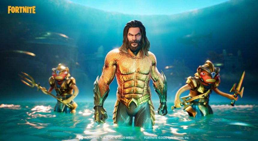 У Fortnite з'явилися Аквамен і його ворог Чорна Манта