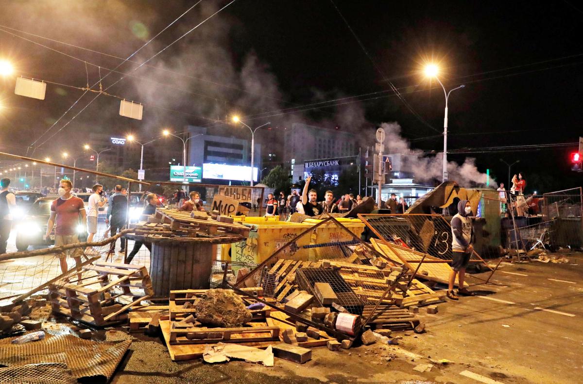 Протесты в Минске \ REUTERS