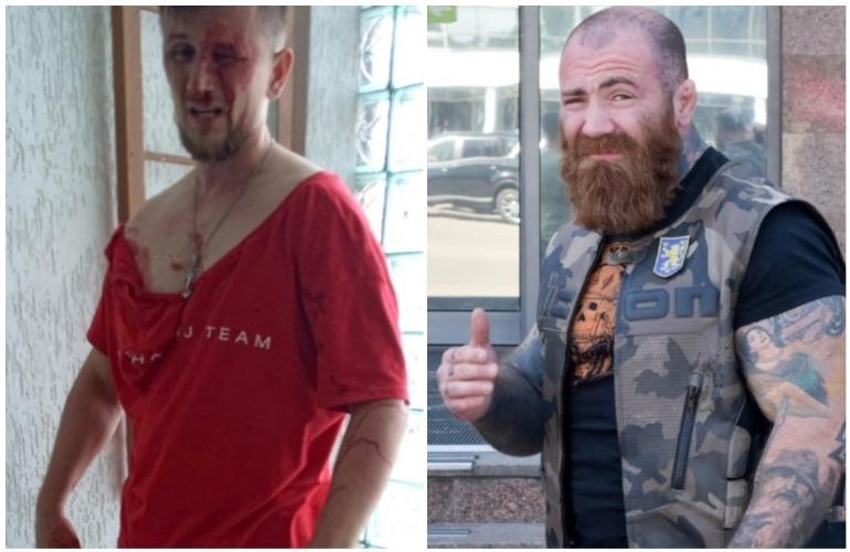 Шариевец Сергей Никулин и азовец Роман Боровик / фото zhzh.com.ua Шариевец Сергей Никулин и азовец Роман Боровик / фото zhzh.com.ua
