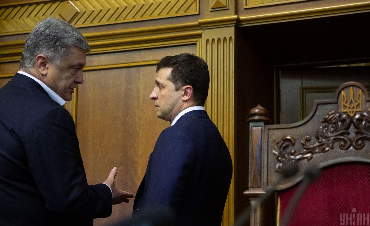 Зеленский и Порошенко возглавляют президентский рейтинг / фото УНИАН