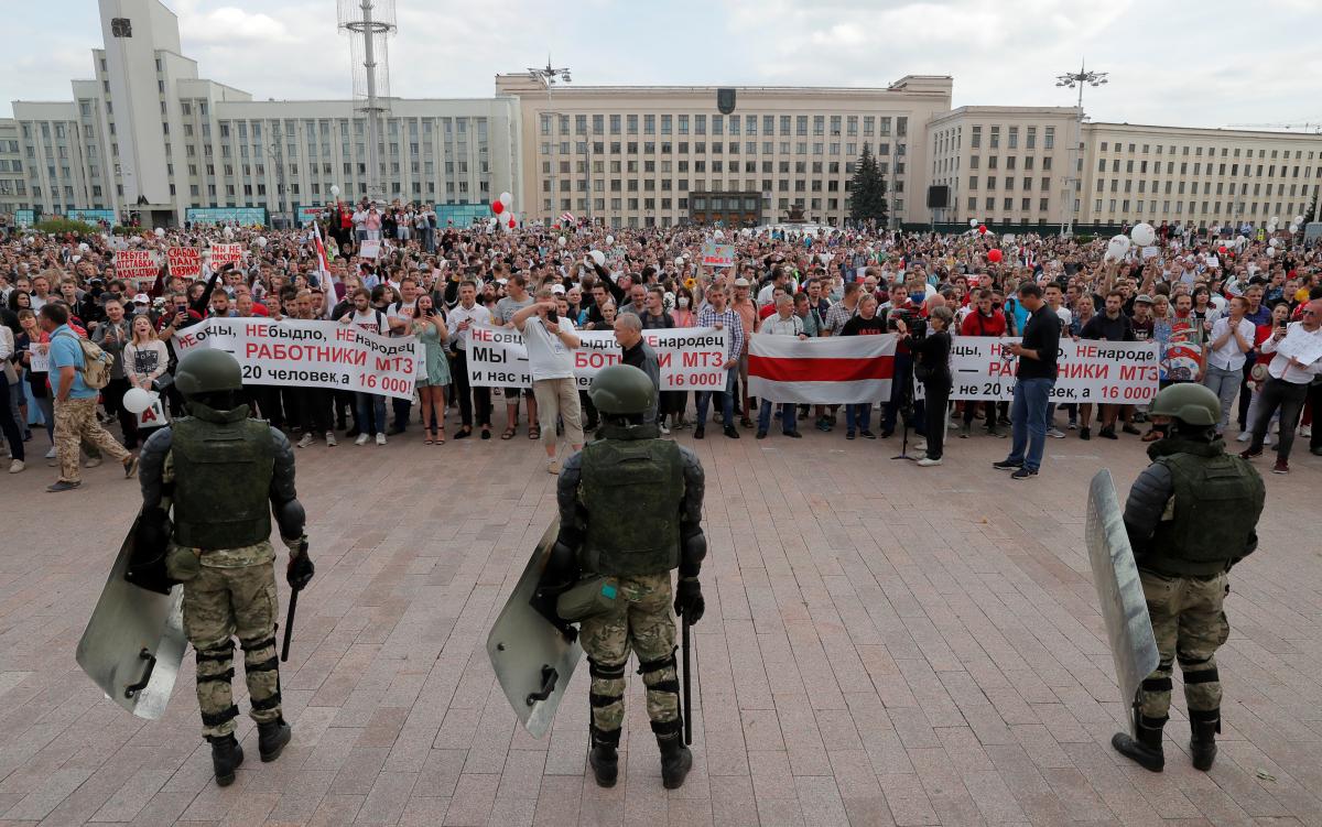 Протести в Мінську \ REUTERS