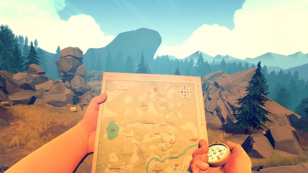 Гра Firewatch розійшлась тиражем у 2,5 мільйона копій / скріншот Гра Firewatch розійшлась тиражем у 2,5 мільйона копій / скріншот