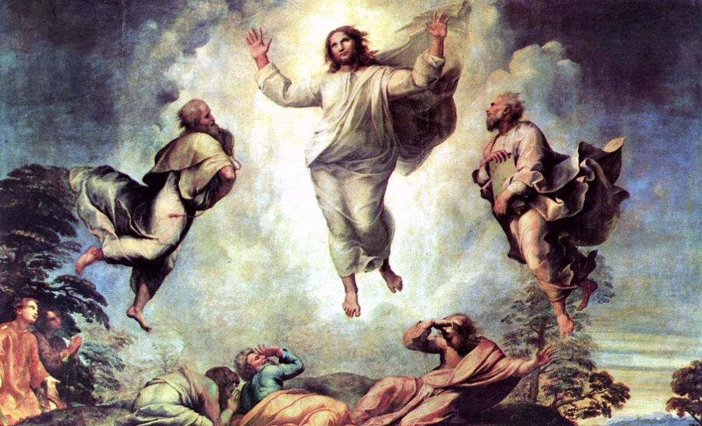 Верующие сегодня отмечают Преображение Господне / (Рафаэль, 1519—1520, Пинакотека, Ватикан)