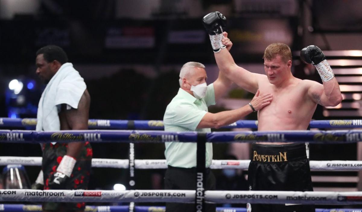 Александр Поветкин выиграл у Диллиана Уайта / фото twitter.com/MatchroomBoxing Александр Поветкин выиграл у Диллиана Уайта / фото twitter.com/MatchroomBoxing