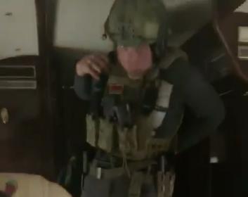 Николай Лукашенко в военной форме / скриншот Николай Лукашенко в военной форме / скриншот