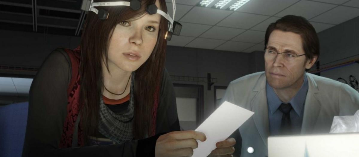 Елен Пейдж і Віллем Дефо у Beyond: Two Souls / скріншот Елен Пейдж і Віллем Дефо у Beyond: Two Souls / скріншот