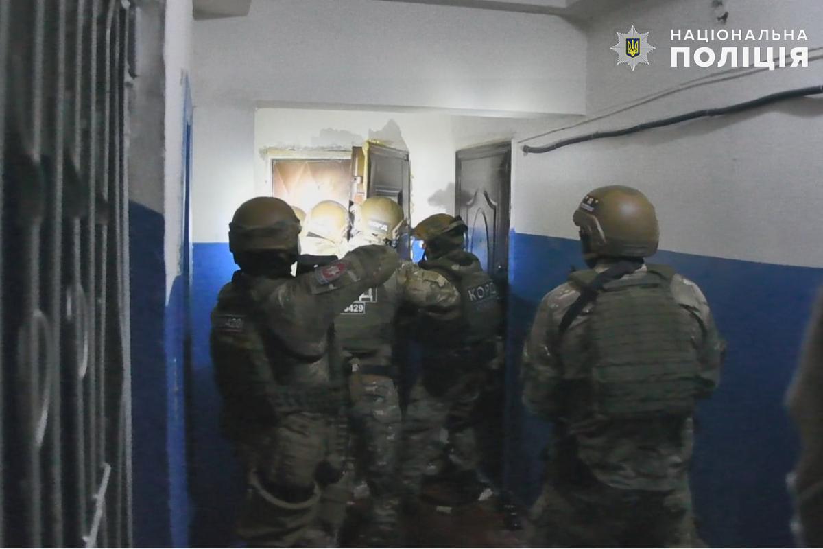 Спецпризначенці провели штурм / Фото: Нацполіція Спецпризначенці провели штурм / Фото: Нацполіція