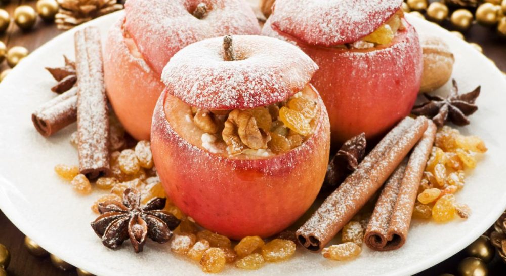 Запеченные яблоки с корицей рецепт – Русская кухня: Выпечка и десерты. «Еда»