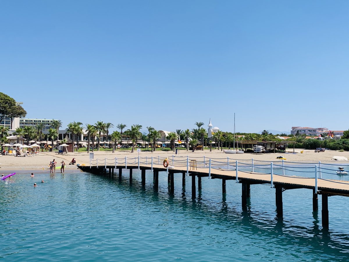 Фото Пляж возле отеля Rixos Premium Belek 06 августа 2020