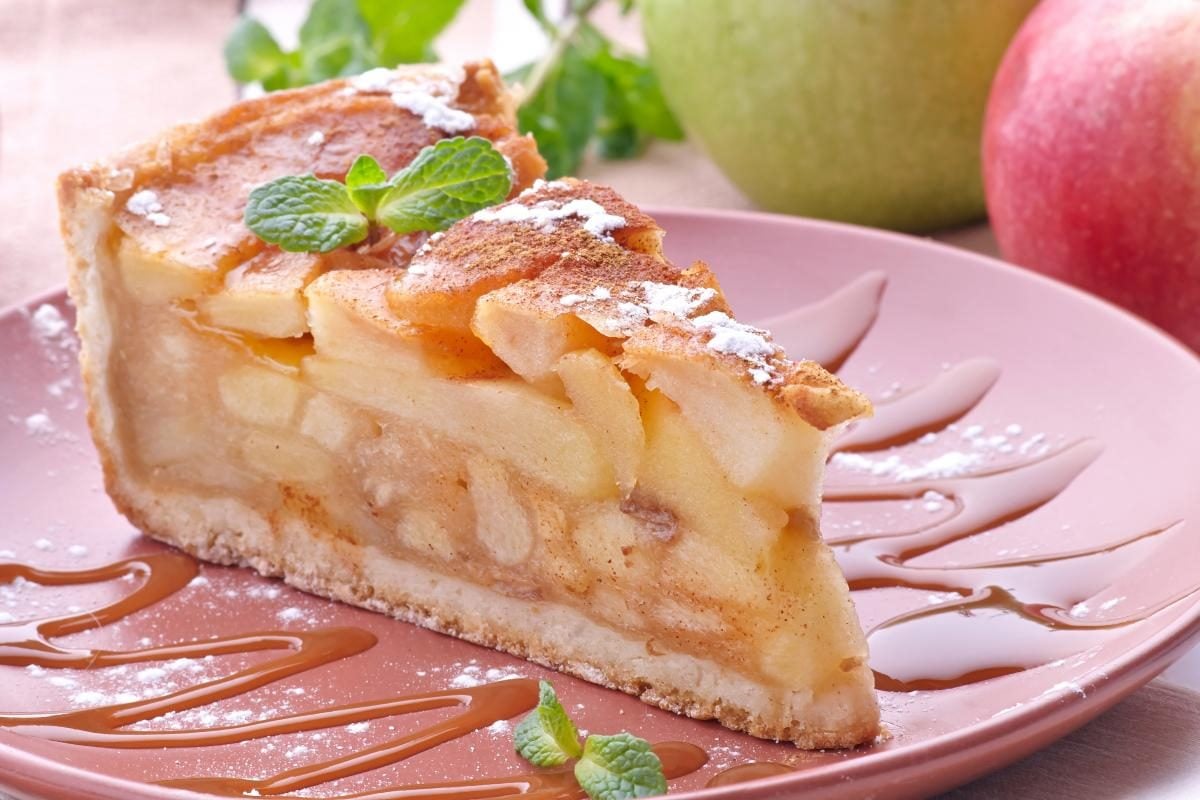 Пирог с яблоками и медом — рецепт с фото пошагово