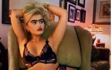 "Міс моноброва" Софія Хаджіпантелі знялася в рекламній кампанії спіднього