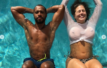 Плюс-сайз модель Ешлі Грем привітала чоловіка з 10-річчям шлюбу кумедними фото