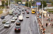 В Минске автомобилисты устроили масштабную акцию (фото, видео)