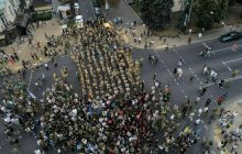Ветераны "Азова" приняли участие в Марше защитников Украины в Киеве