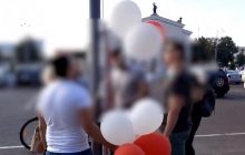 В Беларуси парня "повязали" за вывешенный бело-красно-белый флаг