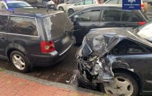 У Києві п'яний водій, тікаючи від патрульних, розтрощив одразу п'ять автівок (фото)