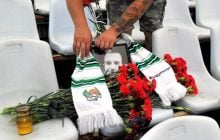 Футболісти білоруського клубу вийшли на матч у футболках в пам'ять про загиблого під час протестів (фото)