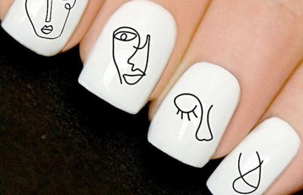 "Успей, пока не закончилось лето": варианты модного маникюра с женскими лицами