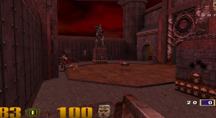Гравцям подарують три частини культового шутера Quake