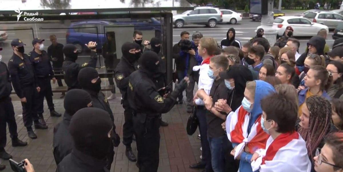 Протесты в Беларуси вспыхнули 9 августа / Радио Свобода Протесты в Беларуси вспыхнули 9 августа / Радио Свобода