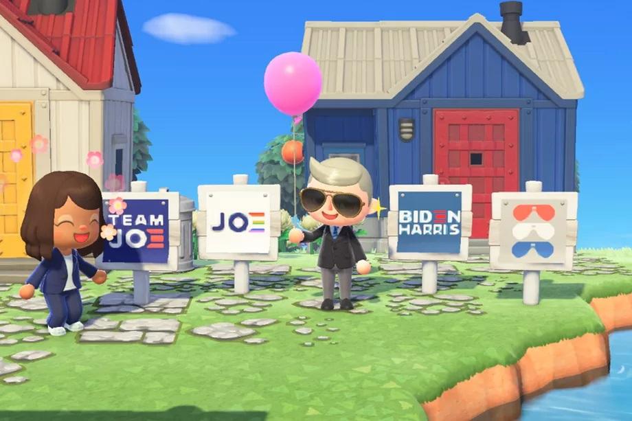 Политическая кампания Байдена развернулась в Animal Crossing / фото theverge.com