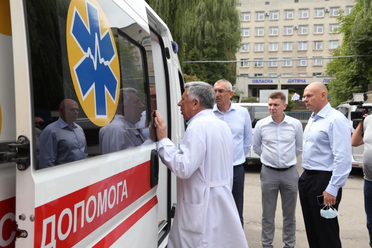 Игорь Палица посетил Тернопольскую областную клиническую больницу