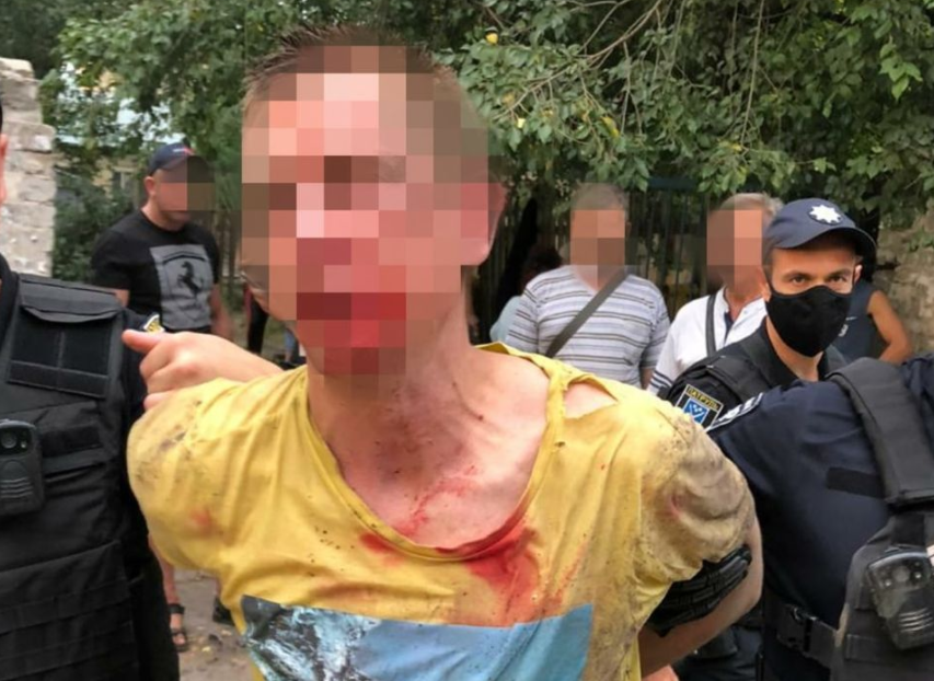 Зловмисника затримали / Фото: Нацполіція Зловмисника затримали / Фото: Нацполіція