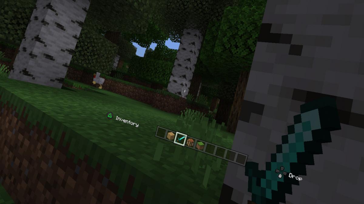 Minecraft в віртуальної реальності / фото Mojang Studios Minecraft в віртуальної реальності / фото Mojang Studios