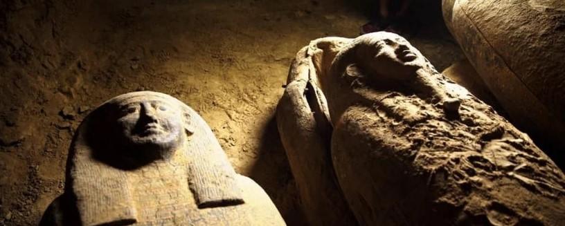 Археологи виявили в Саккарі 160 трун з останками \ фото Міністерство туризму і старожитностей Єгипту Археологи виявили в Саккарі 160 трун з останками \ фото Міністерство туризму і старожитностей Єгипту
