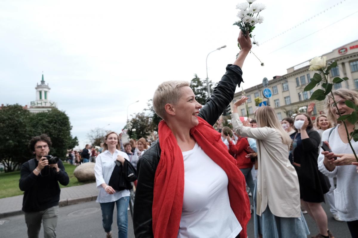 Колеснікову викрали 7 вересня, згодом стало відомо, що спецслужби Білорусі хотіли її вивезти з території країни / Фото: REUTERS Колеснікову викрали 7 вересня, згодом стало відомо, що спецслужби Білорусі хотіли її вивезти з території країни / Фото: REUTERS