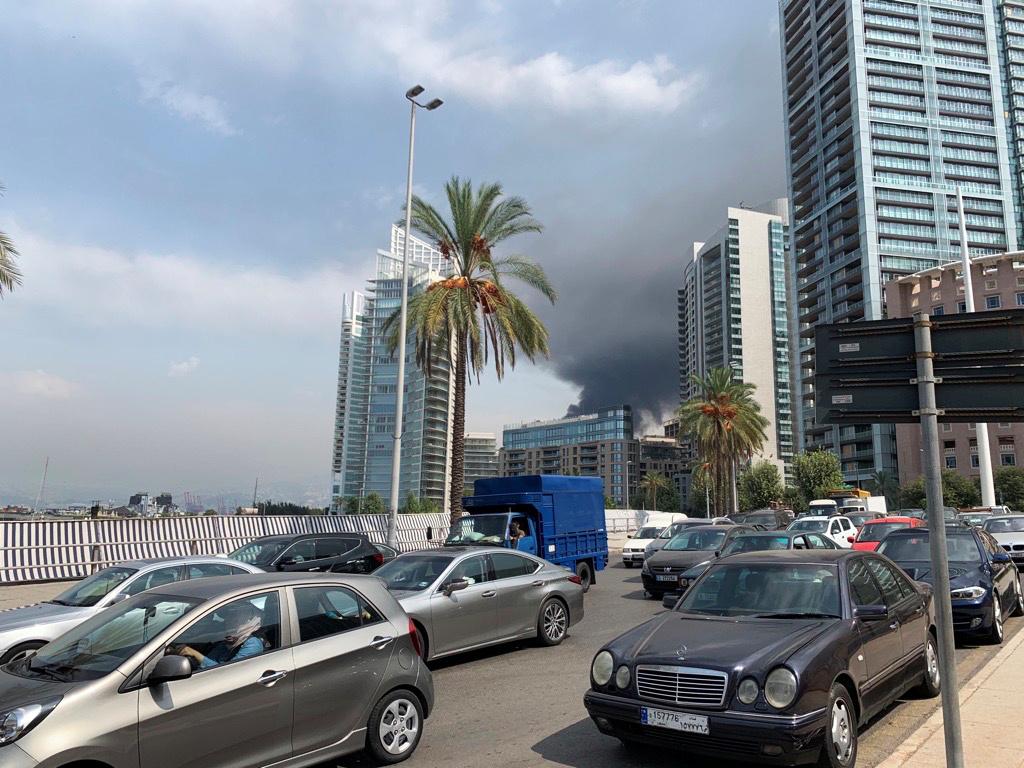 Израиль нанес удар по Бейруту / фото REUTERS Израиль нанес удар по Бейруту / фото REUTERS