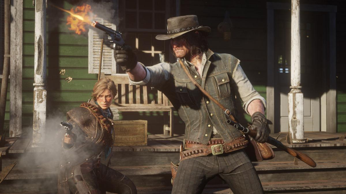 Кадр из игры Red Dead Redemption 2  / фото store.playstation.com