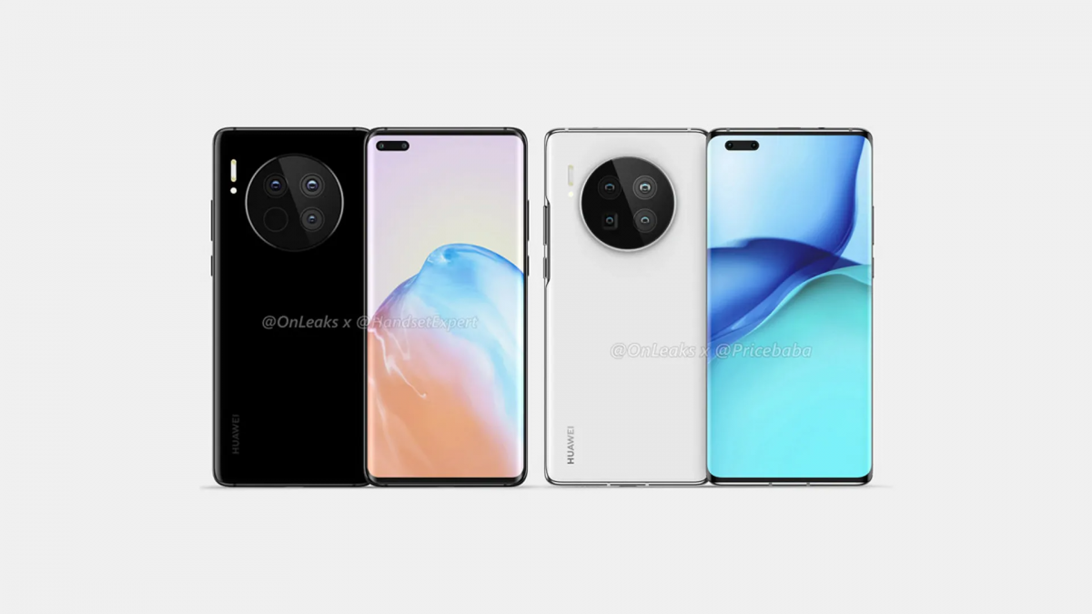 Рендер mate 40 Pro від інсайдерів / GSMArena Рендер mate 40 Pro від інсайдерів / GSMArena
