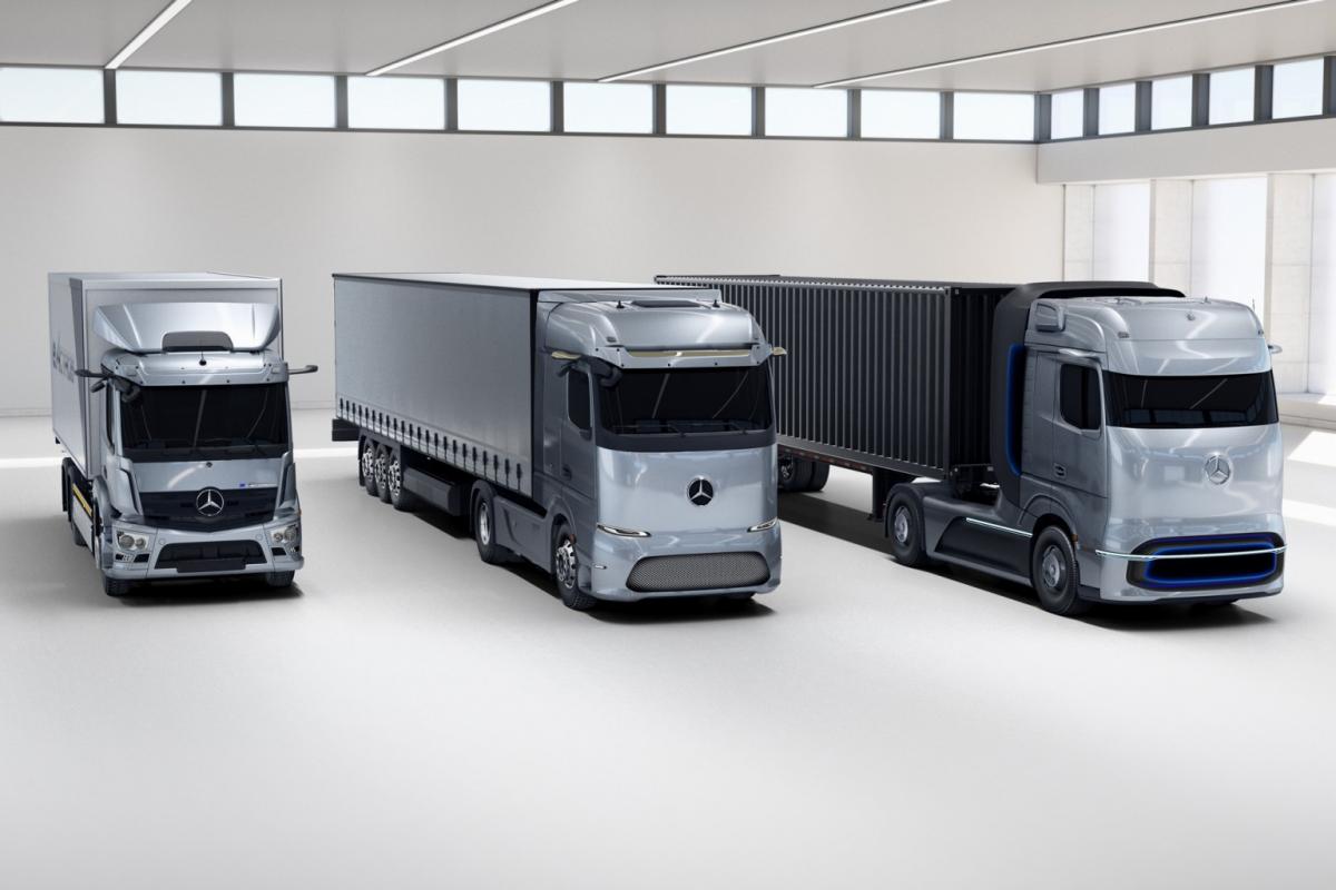 Електровантажівки орієнтуються на різні сегменти ринку / фото Daimler Trucks Електровантажівки орієнтуються на різні сегменти ринку / фото Daimler Trucks