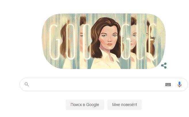 Google присвятив дудл акторці Ромі Шнайдер Google присвятив дудл акторці Ромі Шнайдер