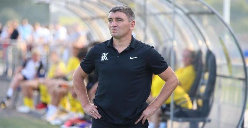 Костишин підкреслив, що Колос гірше за суперника пристосувався до зливи / фото footboom.com Костишин підкреслив, що Колос гірше за суперника пристосувався до зливи / фото footboom.com