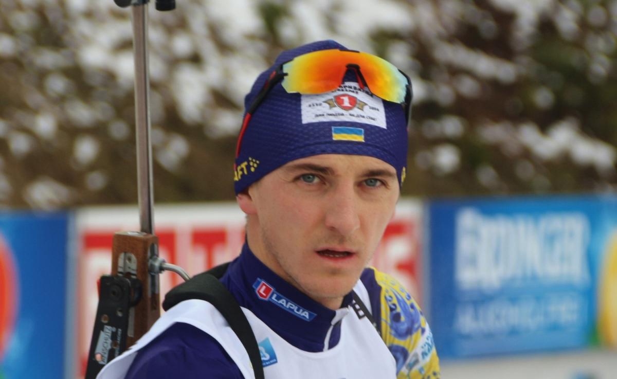 Дмитрий Пидручный стал лучшим среди украинцев / фото biathlon.com.ua