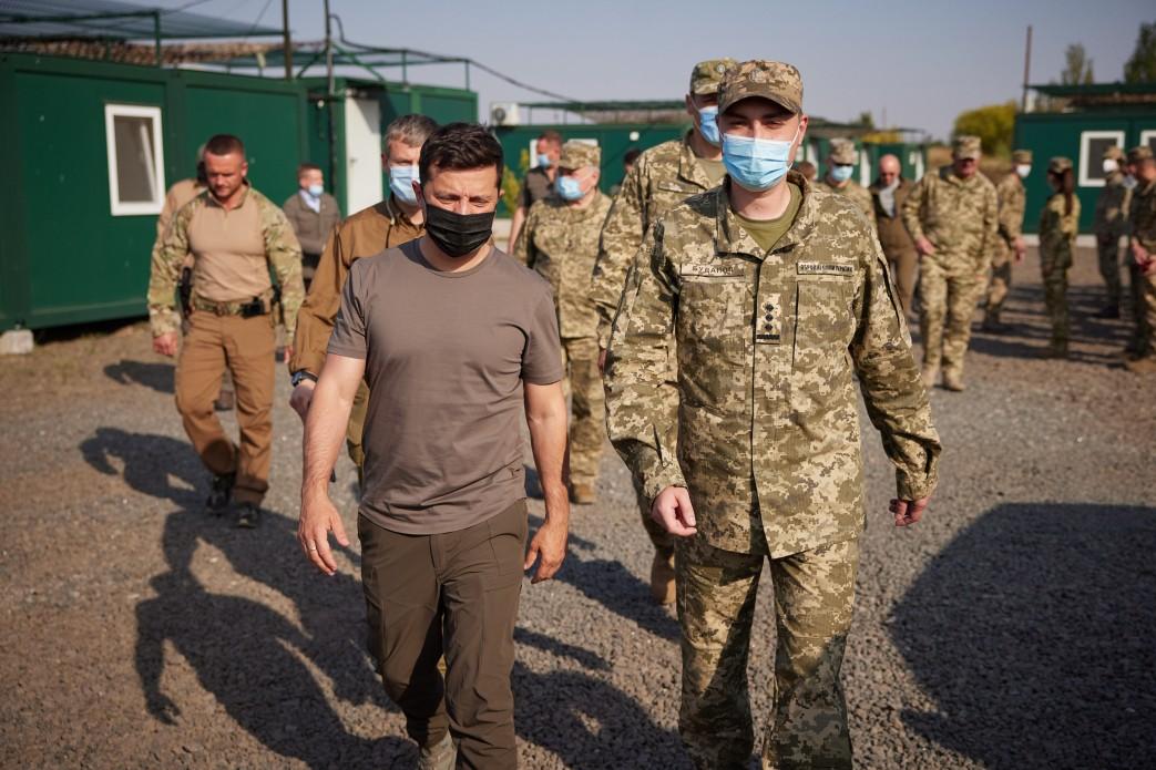 Зеленский убежден, что огонь на Донбассе прекращен / фото president.gov.ua