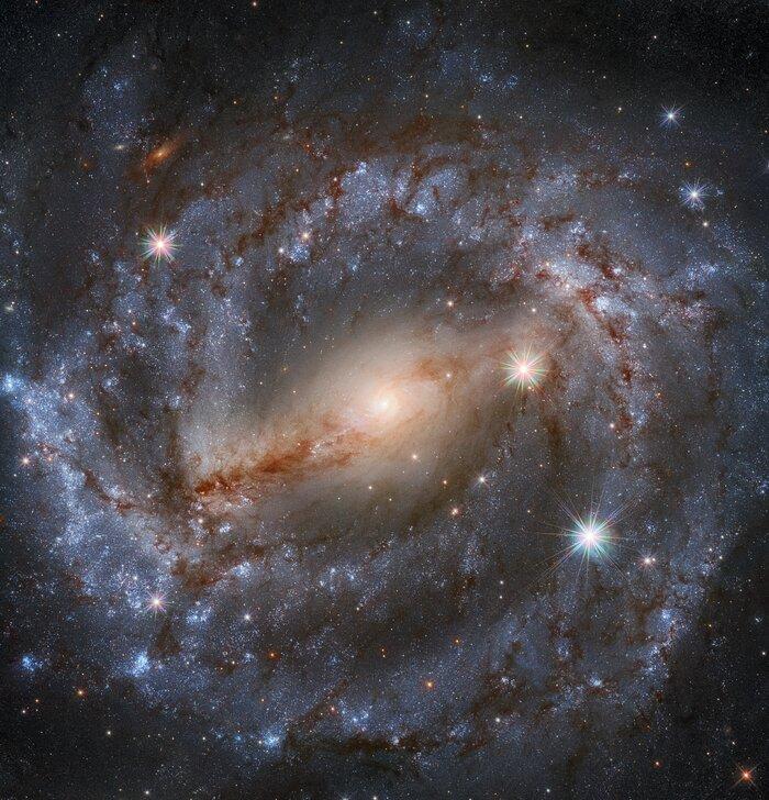 Галактика NGC 5643/фото ESA / Hubble & NASA, A. Riess et al. Галактика NGC 5643/фото ESA / Hubble & NASA, A. Riess et al.
